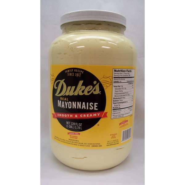 Dukes Duke's Real Mayonnaise 1 gal. Jug, PK4 06003